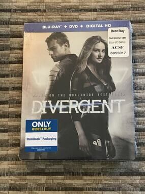 Divergent SteelBook Blu-ray & DVD, Includes Digital Copy - [Best Buy Edition]
